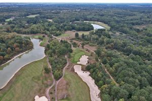 Les Bordes (Old) 6th Approach Aerial